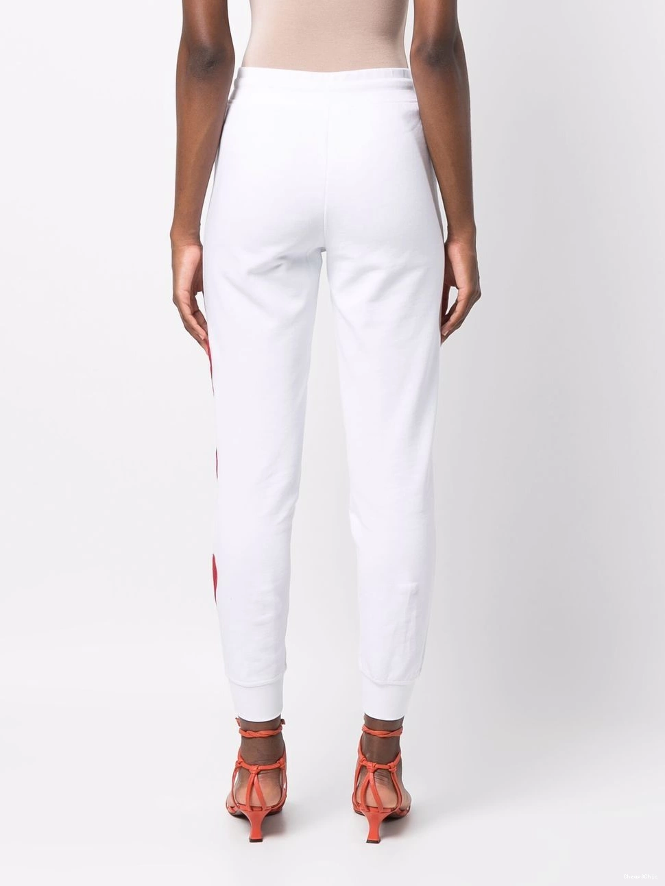 Affordable Women track heart-detail pants Moschino Love 0423